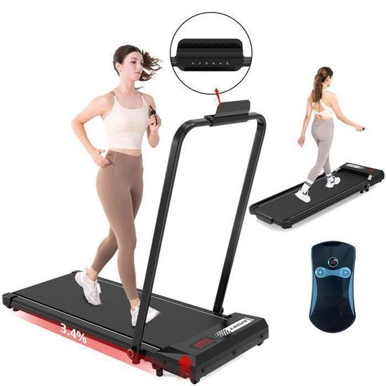 CITYSPORTS avec pente 1-6 km/h Tapis de marche double face avec massage des pieds Tapis de course CITYSPORTS avec pente 1-6 km/h Tapis de marche double face avec massage des pieds Tapis de course