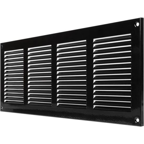 Grille d'aération noire de 40,6 x 15,2 cm Grilles de repr d'air en — free download