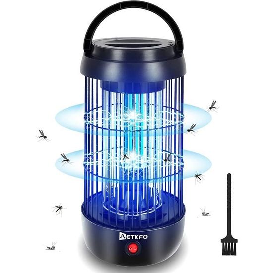 Lampe UV anti-insectes anti moustique tue mouche électrique destructeur d' insectes 5W-3000V,Lampe anti-moustiques rechargeable - Cdiscount Au  quotidien