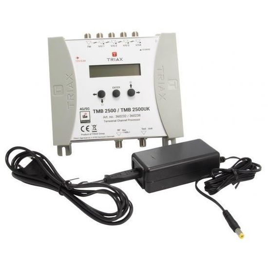 Ampli Numérique Gain 55db Amplificateur TNT Triax TMB200 Ampli Numérique Gain 55db Amplificateur TNT Triax TMB200