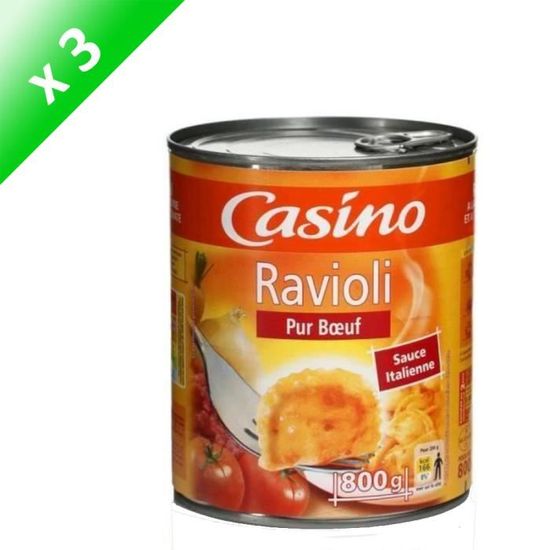 Ravioli Pur Boeuf, Panzani (800 g) DLC: 26-MAI24 main image 1
