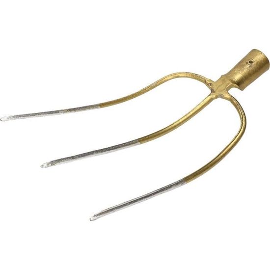 Gardtech Fourche de Jardin, Jardin Trident Fourche 3 Dents, avec