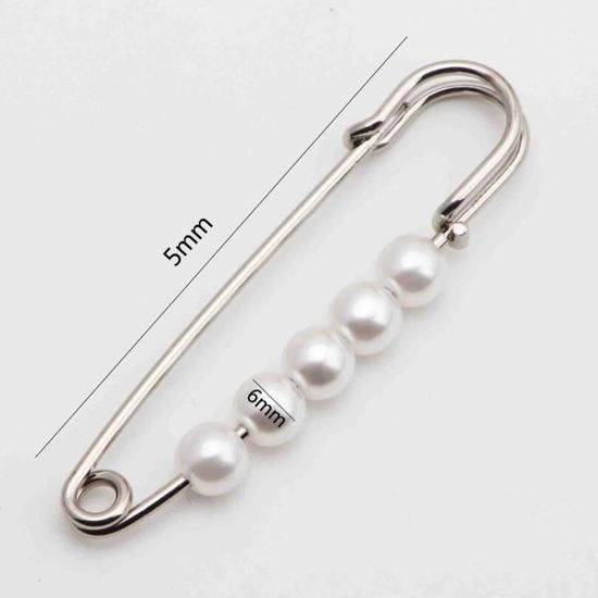 8 épingles Hijab Magnétiques - Sans Aiguille - Or Et Argent - Pour Voile, écharpe, Foulard - Fixation Secure