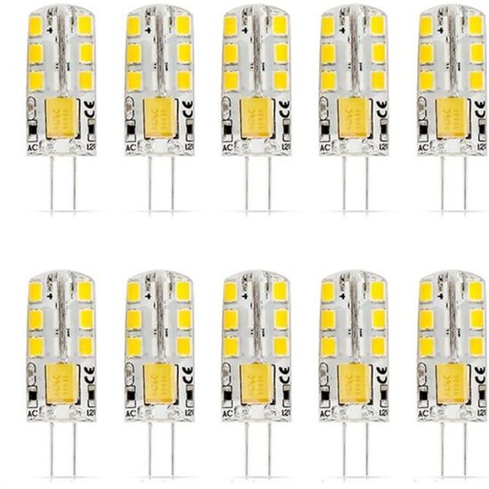 Ampoule LED - Marque - Modèle - Culot G4 - Blanc Chaud - 3.5W - Equivalence 25W