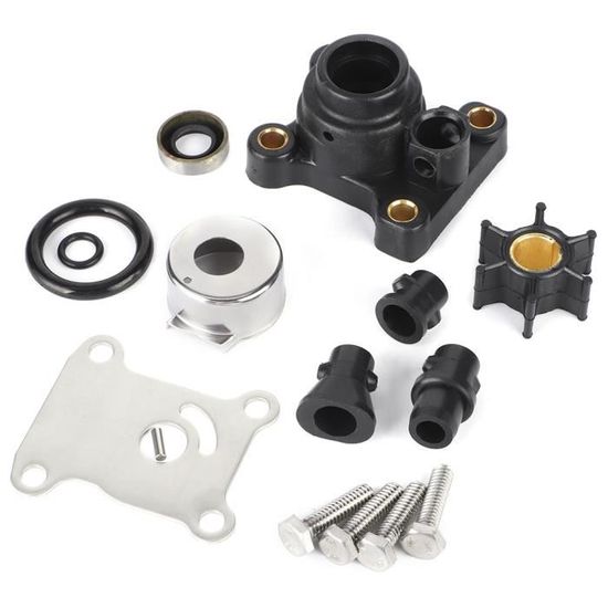 Kit Réparation Turbine Pompe à Eau Pour Moteur Johnson OMC 9.9/15 CV - Haute Performance, Anticorrosion, Facile à Monter