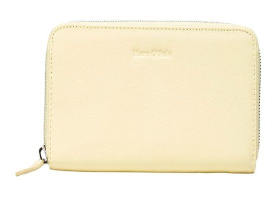 Marc O'Pol o Porte-monnaie jaune clair pour femme - Finija Zip