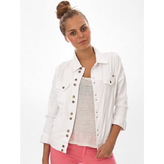 Veste en jean ACQUAVERDE 36 (S, T1) bleu vendu par Claire bo166336 - 3378427