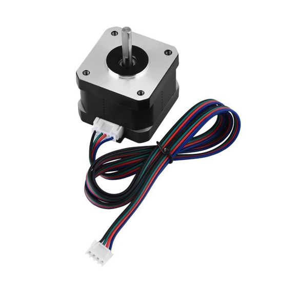 Stepper Motor 42BYGH34 Bipolar 4-Core 12V 1.3A 0.30Nm Stepper Motor Stepper Motor with Connection Cable, 1.8 Degree Stepper Angle, Stepper Motor for Stepper Motor 42BYGH34 Bipolar 4-Core 12V 1.3A 0.30Nm Stepper Motor Stepper Motor with Connection Cable, 1.8 Degree Stepper Angle, Stepper Motor for