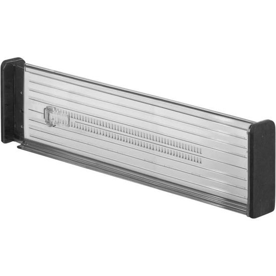 MDesign Séparateur De Tiroir Réglable - Lot De 4 Organisateurs Gris