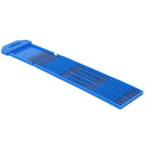 10 Électrodes Tungstène Pur WP 1.0 Mm X 175 Mm – Soudage TIG Aluminium & Inox Fin