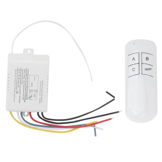 Kit de télécommande avec interrupteur mural marche/arrêt pour système de valve de cheminée à gaz Millivolt, compatible avec ambient, Majestic, Skytech, Vermont, foyer, poêle et plus encore