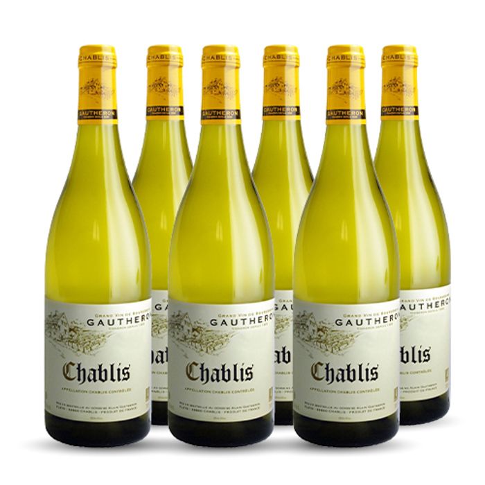 Domaine Gautheron Chablis Chablis Blanc 2020 6x75cl