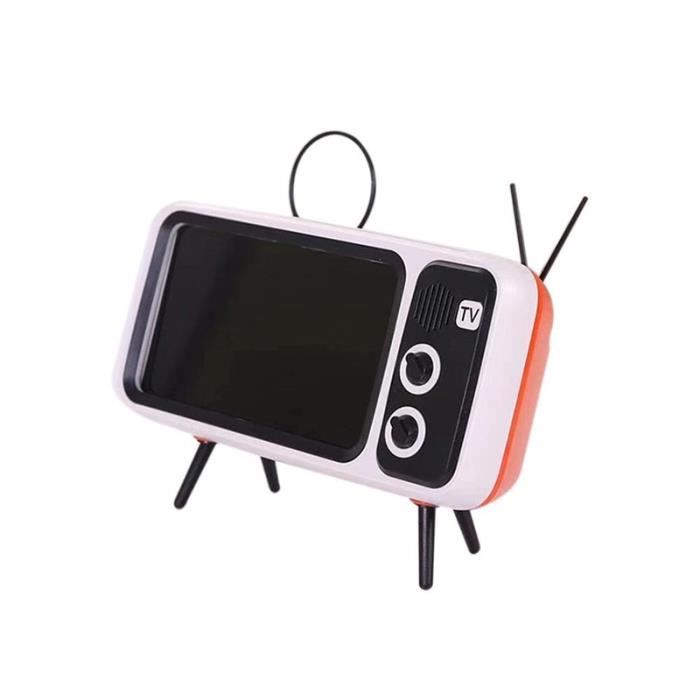 TV support pour téléphone Mobile rétro support Mobile support smartphone accessoires Portable bureau TV porte-téléphon -EZPTESA10492