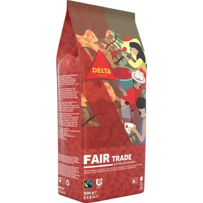 Delta Cafés Fairtrade Grain 500g