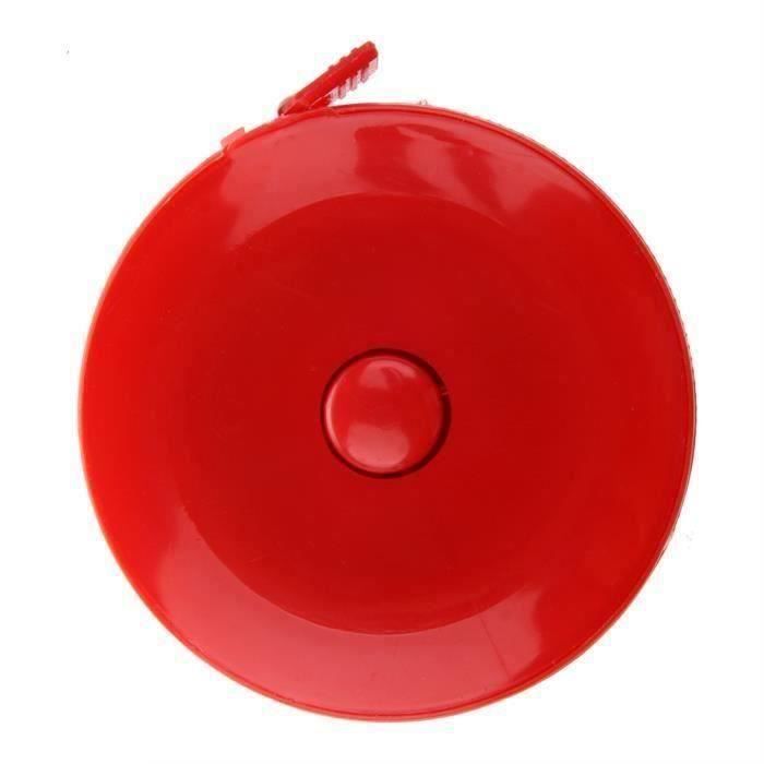 Metre a ruban de couturiere retractable 60 pouces-150 cm Couleurs assorties