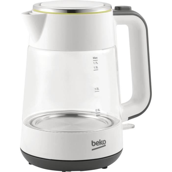 BEKO - Bouilloire - WKM6321W - Metropolis Line - 1,7L - 2400W