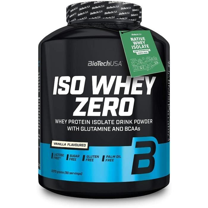 Iso Whey ZERO (2.270 kg) Biotech USA vanille