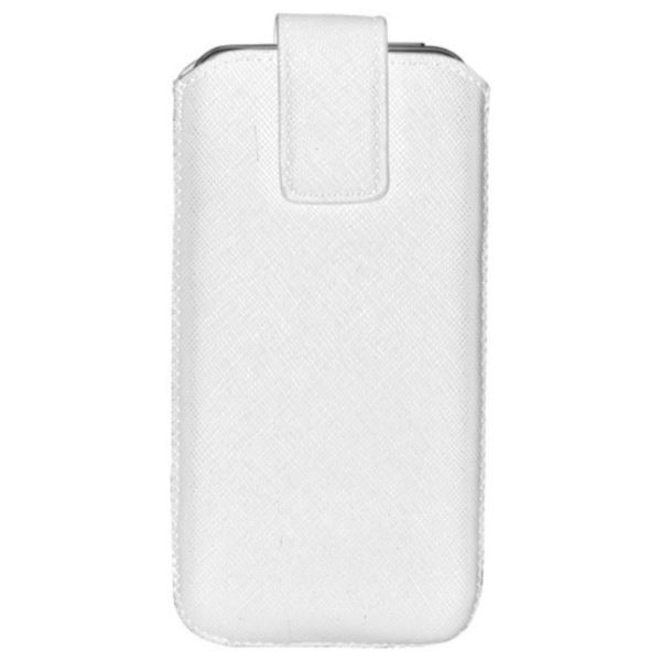 BBC Etui Pouch up universel taille S pour Iphone - Blanc