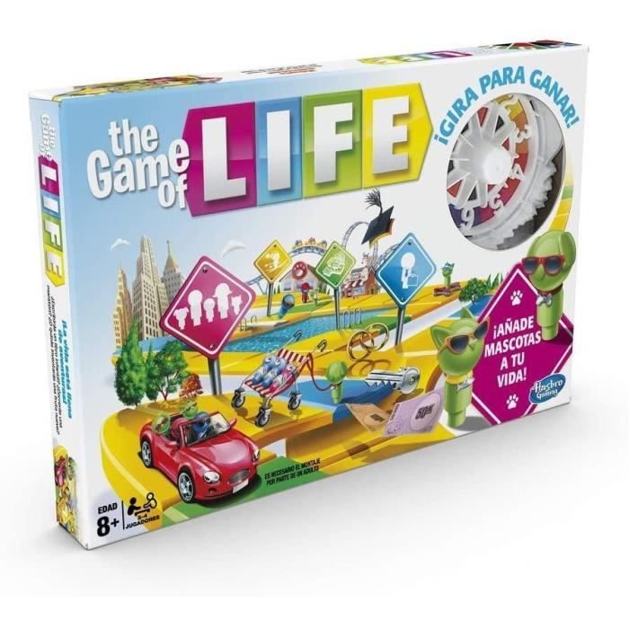 Hasbro Gaming - Juego de mesa Game Of Life (Hasbro E4304105)