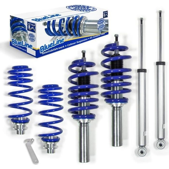 KIT SUSPENSION COMBINE FILETÉ AUDI A5 B8 TYPE 8T DE 2007 A 2011,pour motorisation : 1.8TFSI/2.0TDI/Quattro/2.0TFSI/Quattro/2.7TDI/