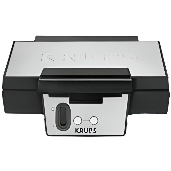 Krups F DK2 51 - Gaufrier - 850 W - noir-inox