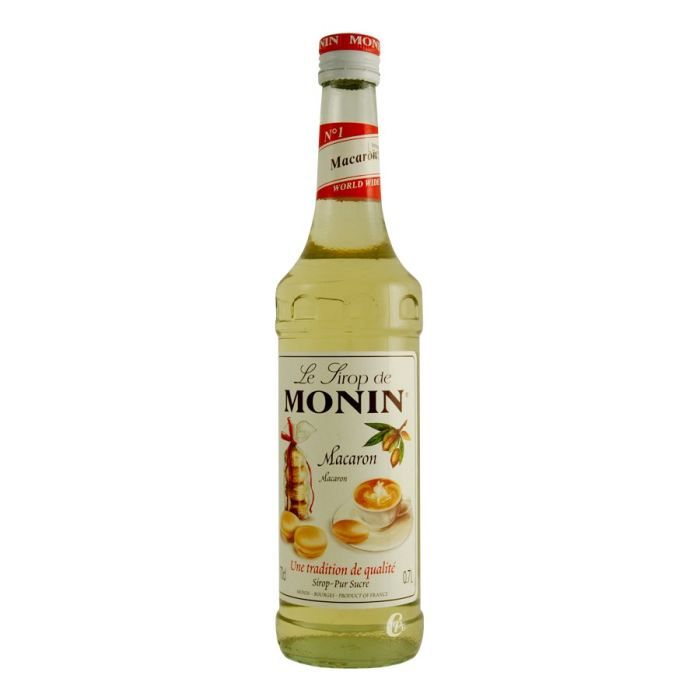 Bouteille de sirop Monin Macaron