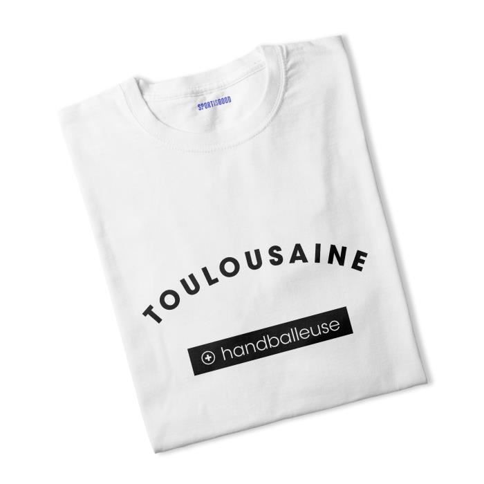T-shirt femme Toulousaine + Handballeuse