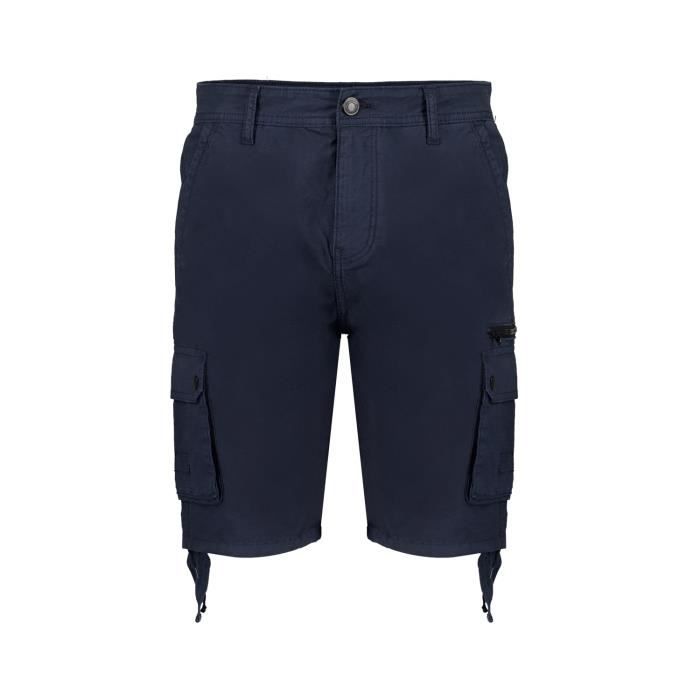 DEELUXE Bermuda cargo coupe loose FOSTER Navy