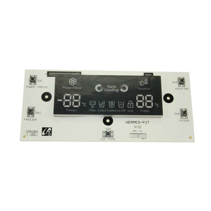 MODULE DE CDE ET AFFICHAGE POUR REFRIGERATEUR SAMSUNG appareil concernés : DA41-00455B RSH1DE