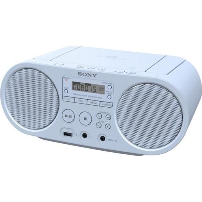 Radio CD SONY ZS-PS50 Bleu