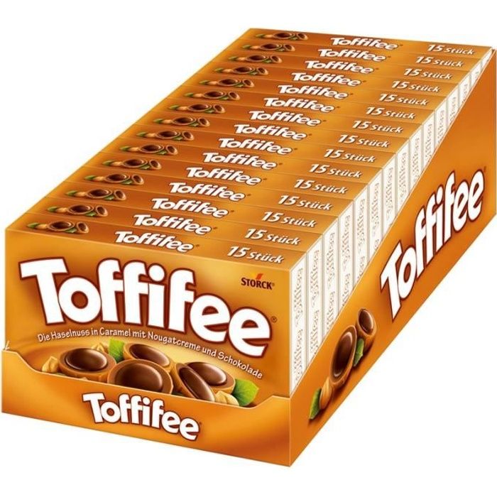 Storck Toffifee, chocolat, 15 paquets