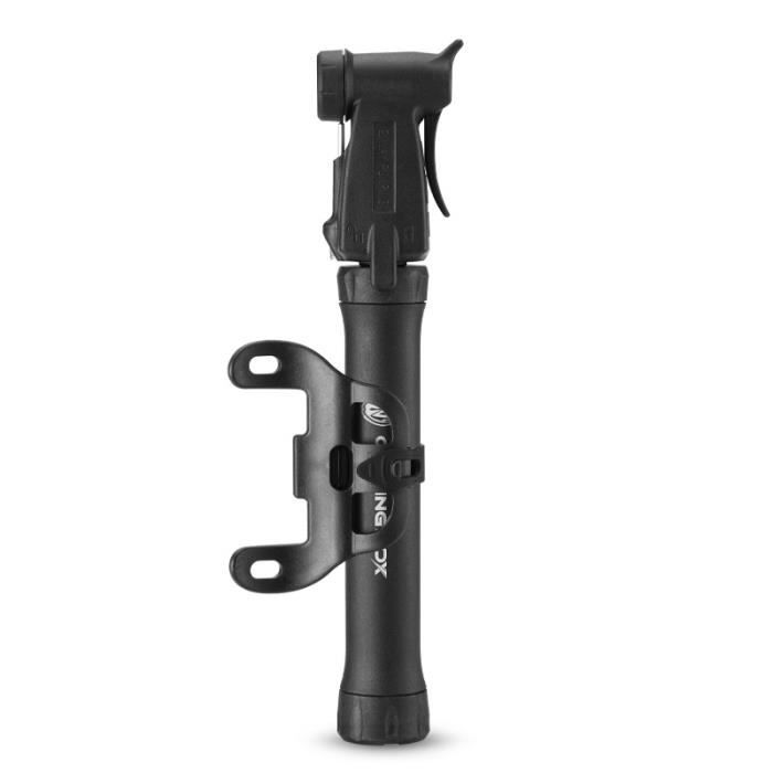 Pompe a vélo mini à main pour moto bicyclette skooter ballon foot-ball balle jouet basketball Gonfleur de Pneus Noir