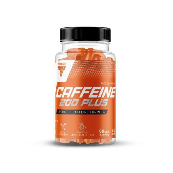 CAFFEINE 200 PLUS TREC NUTRITION 60 CAPS