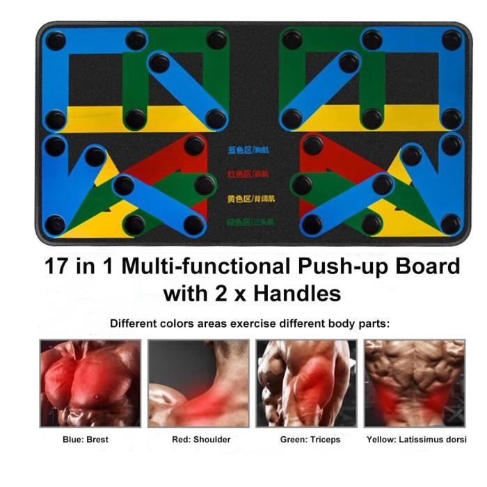 BARRE POUR TRACTION - DIP STATION Planche à pousser 1 pièce
