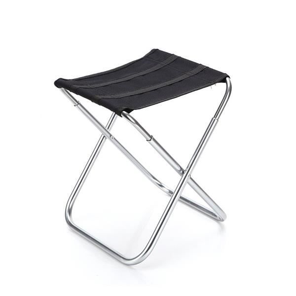 Fauteuil de tabouret pliable portable en aluminium