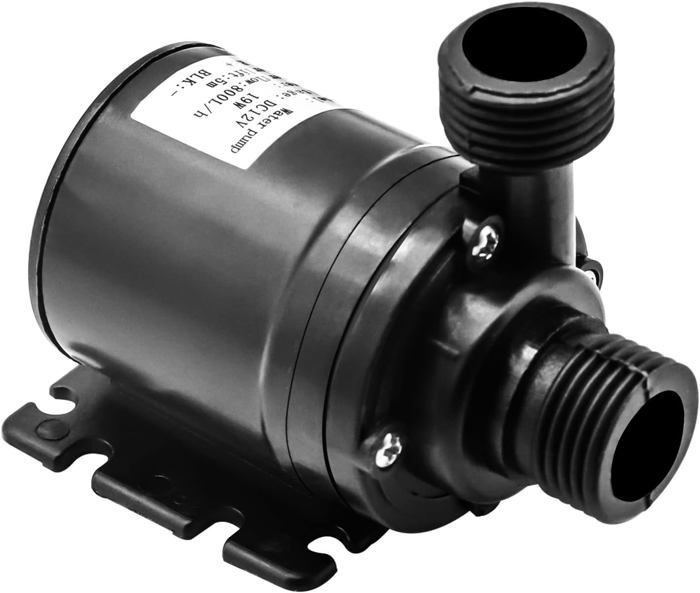 Meilleurs prix pour Pompe submersible, mini pompe à eau submersible sans balais DC 12 V, pompe de surpression 800 L/H, moteur sans balais 5 M pour font