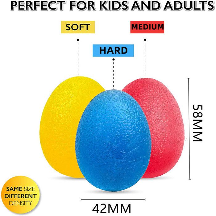 Newaner Boule anti-stress à la main, thérapie 5 pièces, boules anti-stress avec différents degrés de dureté, balle de physiothérapie main, balle anti-stress pour le soulagement de l'anxiété et la Newaner Boule anti-stress à la main, thérapie 5 pièces, boules anti-stress avec différents degrés de dureté, balle de physiothérapie main, balle anti-stress pour le soulagement de l'anxiété et la