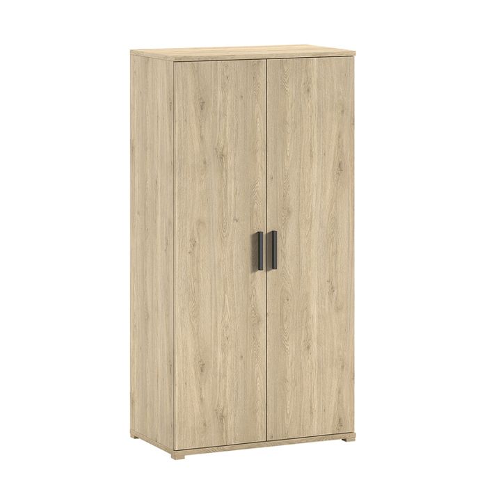 Armoire 2 portes Vipack - Sam - 100 x 59 x 199 2cm - Bois Armoire 2 portes Vipack - Sam - 100 x 59 x 199 2cm - Bois