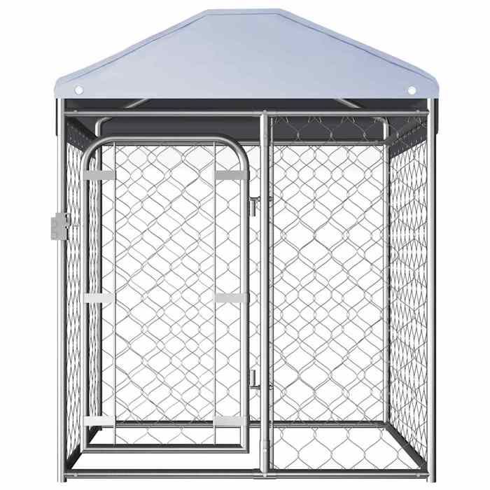 Meilleures Abris - Poulailler Chenil extérieur avec toit 100 x 100 x 125 cm SSD2414730