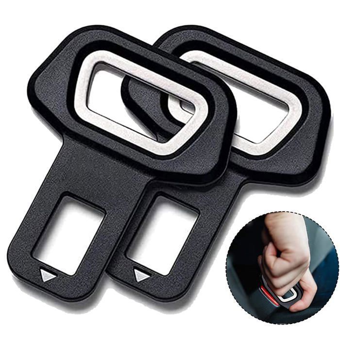 Meilleurs prix pour 2 pièce Boucle de Ceinture de Sécurité Voiture Bouchon Dalarme de Ceinture de Sécurité Clip de Boucle de Ceinture Voiture