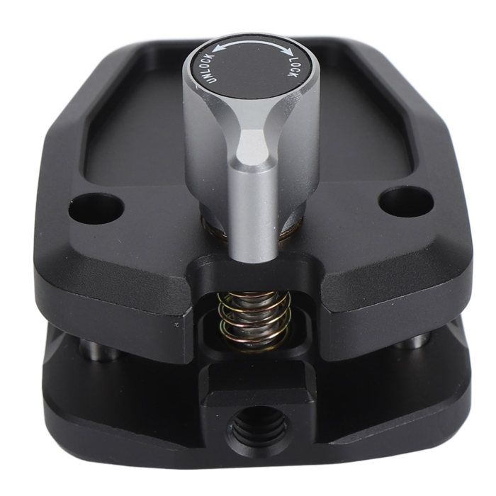 PULUZ Clip de montage pour caméra d'action de pare-brise de moto pour GoPro Hero12 Black / DJI Osmo Action 4 / Insta360 X4 / Ace Pro et autres caméras d'action (Noir PULUZ Clip de montage pour caméra d'action de pare-brise de moto pour GoPro Hero12 Black / DJI Osmo Action 4 / Insta360 X4 / Ace Pro et autres caméras d'action (Noir