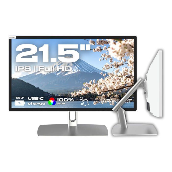 Ecran PC Tactile JAPANNEXT 21.5 IPS Full HD 1920x1080 avec Bras articulé JN IPS2152FHDR C65W FLD T - vue 3