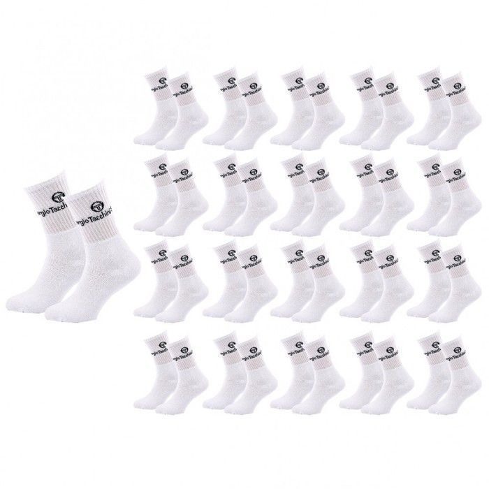 Chaussettes SPORT SERGIO TACCHINI - Pack de 20 Paires + 1 GRATUIT 1704X21 BLANC Chaussettes SPORT SERGIO TACCHINI - Pack de 20 Paires + 1 GRATUIT 1704X21 BLANC
