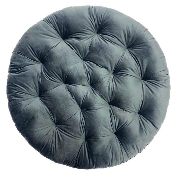 Coussin de Chaise Suspendu - Superkissen24. - Coussin Fauteuil - Bain de Soleil - Intérieur/Extérieur - Imperméable - Anthracite