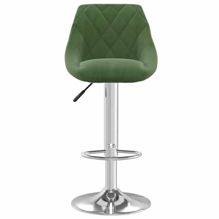 Bestseller Tabouret de bar （1 PC)- charge maximale : 110 kg - Vert foncé Velours - Taille:46x44x(82-103)cm C8994945478