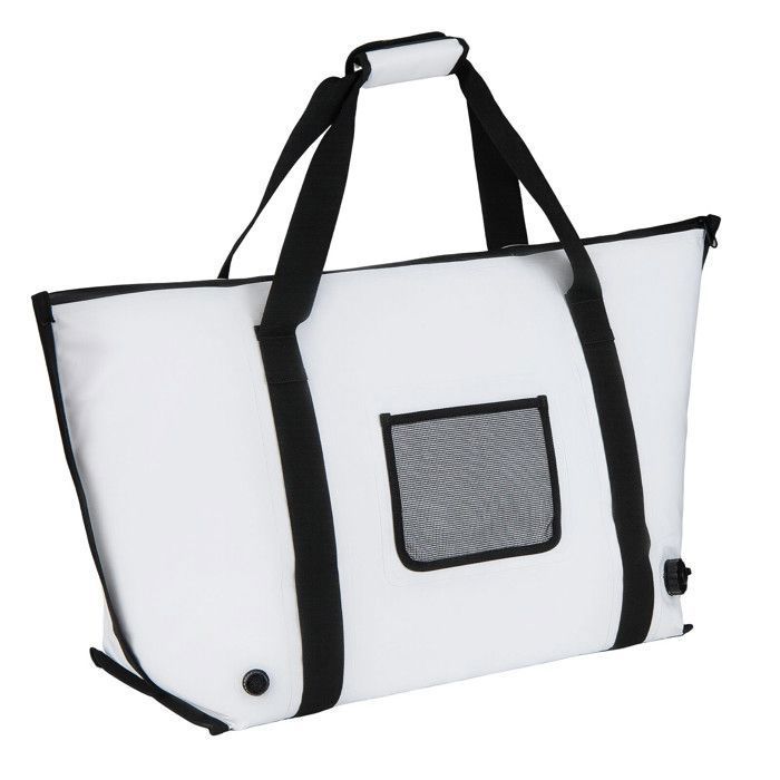 Sac isotherme de pêche 98 cm fraîcheur 24 h PVC résistant à l’eau valve de vidange pour poissons