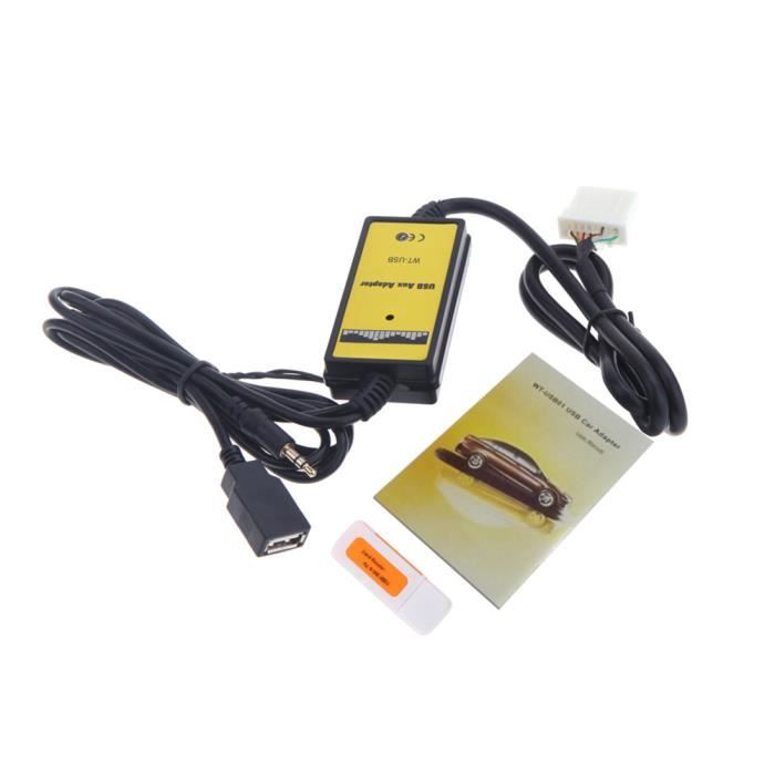 Pour de nombreux véhicules aux le radio est Bluetooth Stream interface mp3 CD Adaptateur