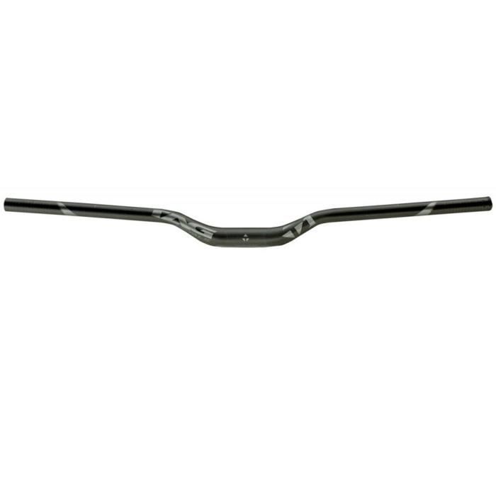 cintre vtt en aluminium tag metals t1 - argenté/noir - 30 mm