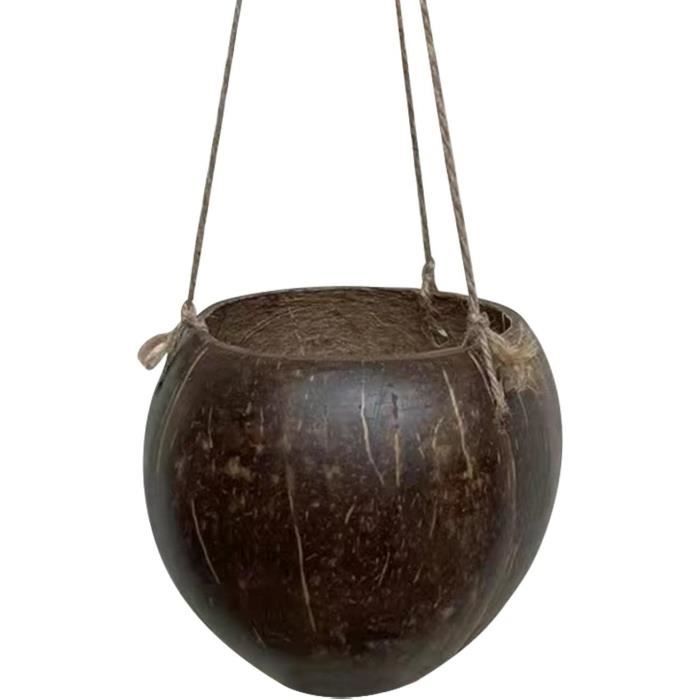 Carillon éolien En Bambou En Coquille De Noix De Coco Pour La Maison