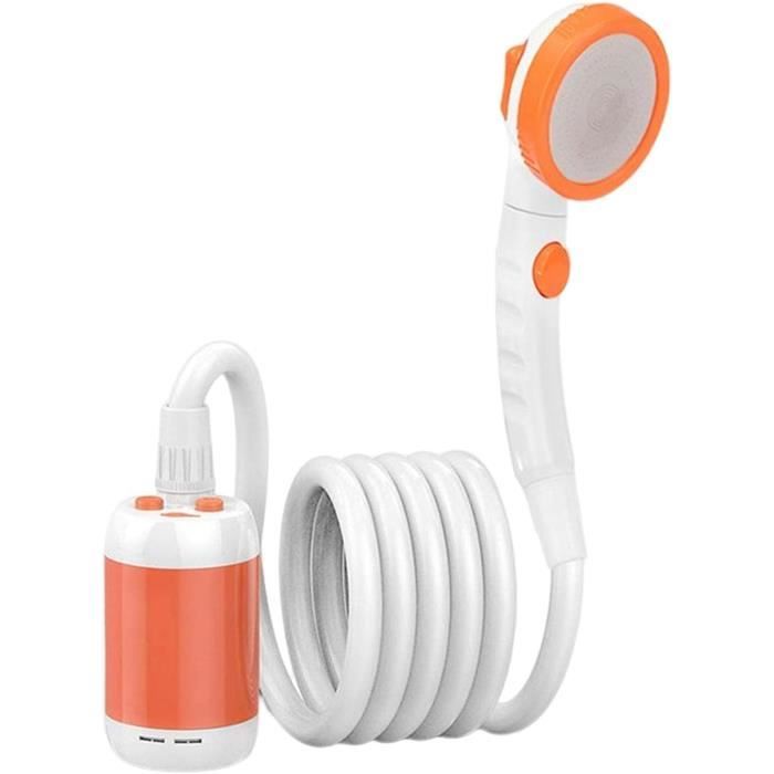 Douche Extérieure Électrique - Douche De Camping Portable Rechargeable,Pompe De Douche Alimentée